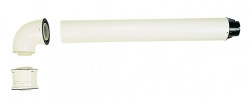 Комплект дымохода Immergas горизонтальный D 80/125 (аналог 3.015242)