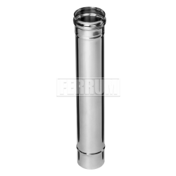Дымоход Ferrum 0,5 м (430/0,8 мм) Ø180