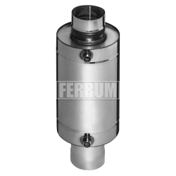 Бак Ferrum "Комфорт" (AISI 201/1.0) для печи с водяным контуром (12 л.  Ø 115)